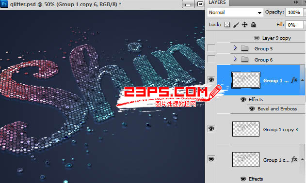 Photoshop制作非常绚丽的彩块透视字教程 电脑 PhotoShop 第34张 Photoshop制作非常绚丽的彩块透视字教程 电脑 PhotoShop 第34张