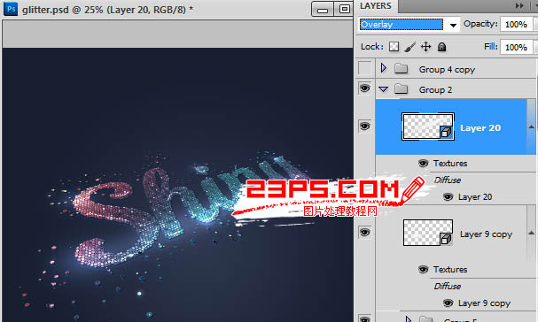 Photoshop制作非常绚丽的彩块透视字教程 电脑 PhotoShop 第45张 Photoshop制作非常绚丽的彩块透视字教程 电脑 PhotoShop 第45张